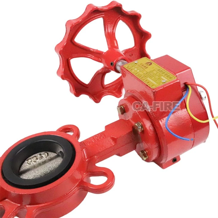 Wafer Type Butterfly Valve For Fire Protection Systems high quality