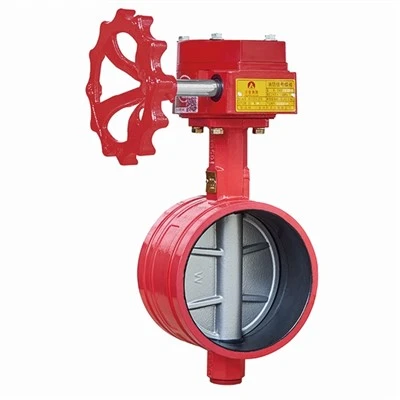 Grooved Turbine Signal Butterfly Valve